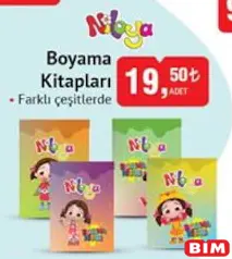 NİLOYA BOYAMA KİTAPLARI